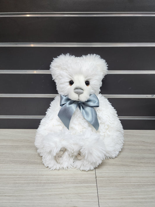 A soft white Charlie Bear the unique Maja