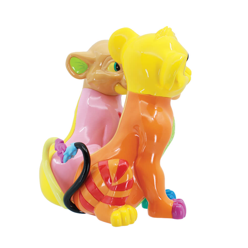 BRITTO - SIMBA AND NALA LARGE FIGURINE