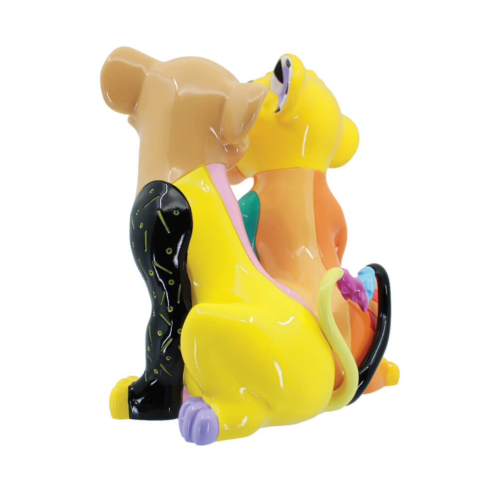 BRITTO - SIMBA AND NALA LARGE FIGURINE