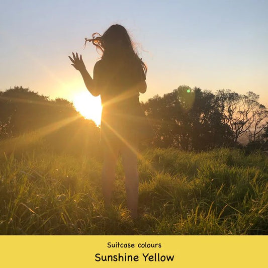 GETTING LOST - SUNSHINE YELLOW SUITCASE