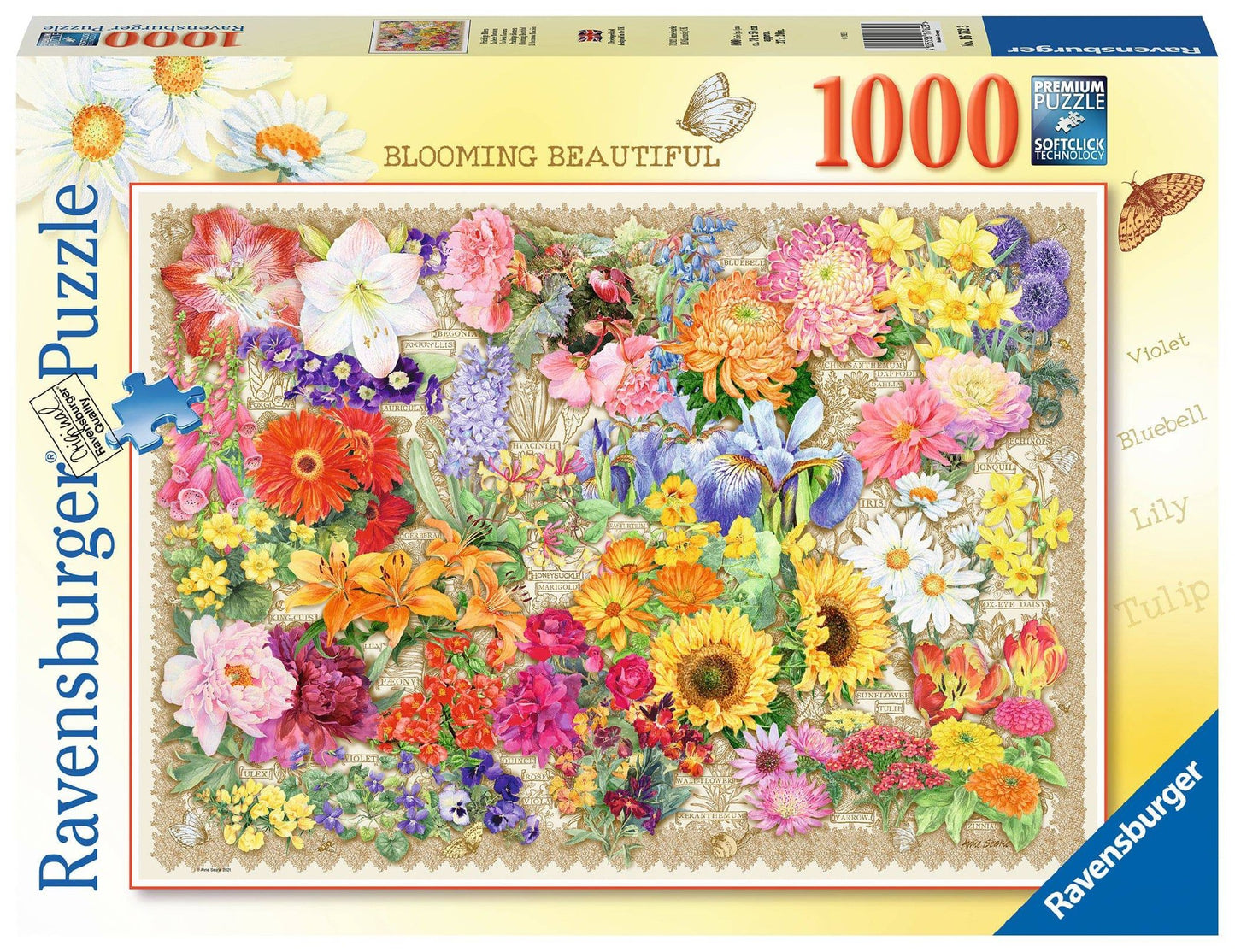 JIGSAW RAVENSBURGER - BLOOMING BEAUTIFUL THE COOKS CABINET 1000PCS