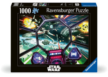 JIGSAW RAVENSBURGER - DISNEY STAR WARS TIE FIGHTER COCKPIT 1000PCS