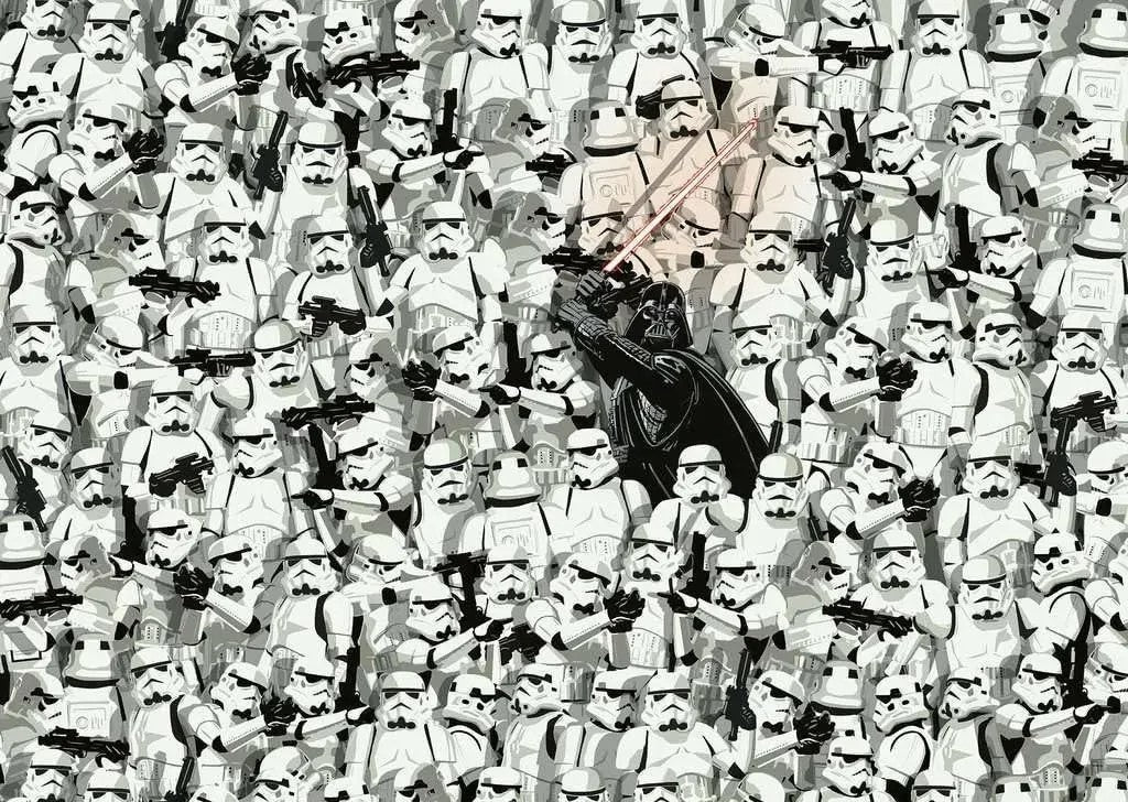 JIGSAW RAVENSBURGER - DISNEY STAR WARS CHALLENGE 1000PCS