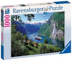JIGSAW RAVENSBURGER - NOWEGIAN FJORD 1000PCS