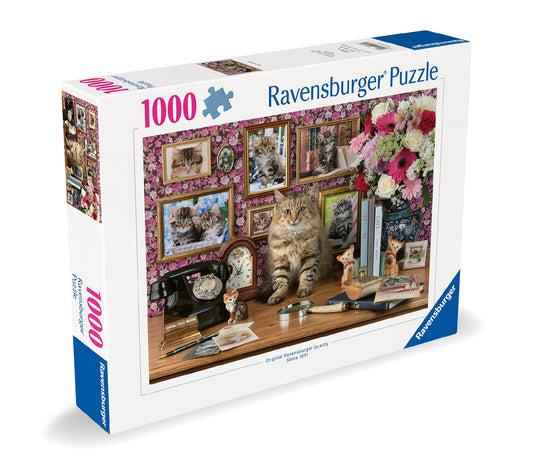 JIGSAW RAVENSBURGER - MY CUTE KITTY 1000PCS