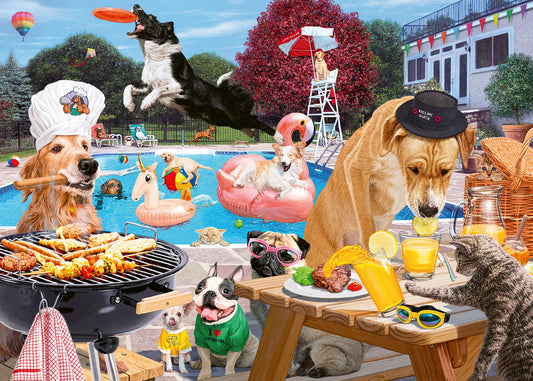 JIGSAW RAVENSBURGER - DOG DAYS OF SUMMER 1000PCS