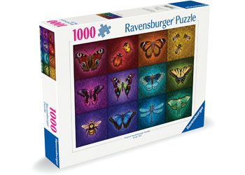 JIGSAW RAVENSBURGER - WINGED THINGS 1000PCS