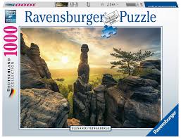JIGSAW RAVENSBURGER - MONOLITH, ELBE SANDSTONE MOUNTAINS 1000PCS