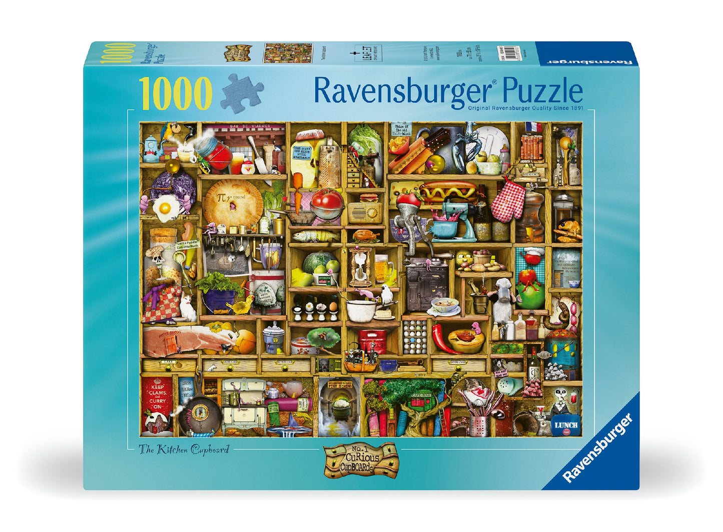 JIGSAW RAVENSBURGER - THE KITCHEN CUPBOARD 1000PCS