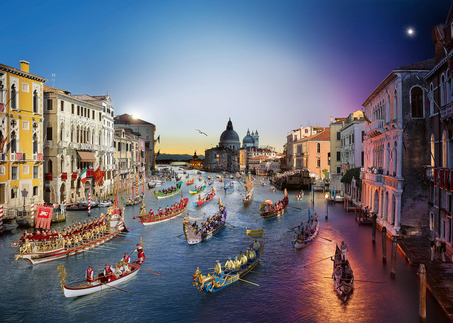 JIGSAW RAVENSBURGER - VENICE DAY TO NIGHT 1000PCS