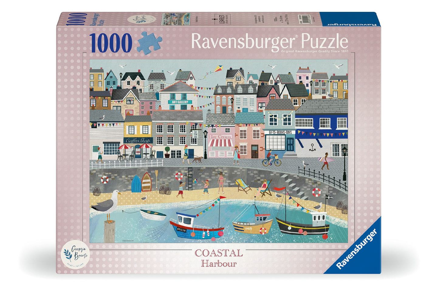JIGSAW RAVENSBURGER - COASTAL HARBOUR 1000PCS