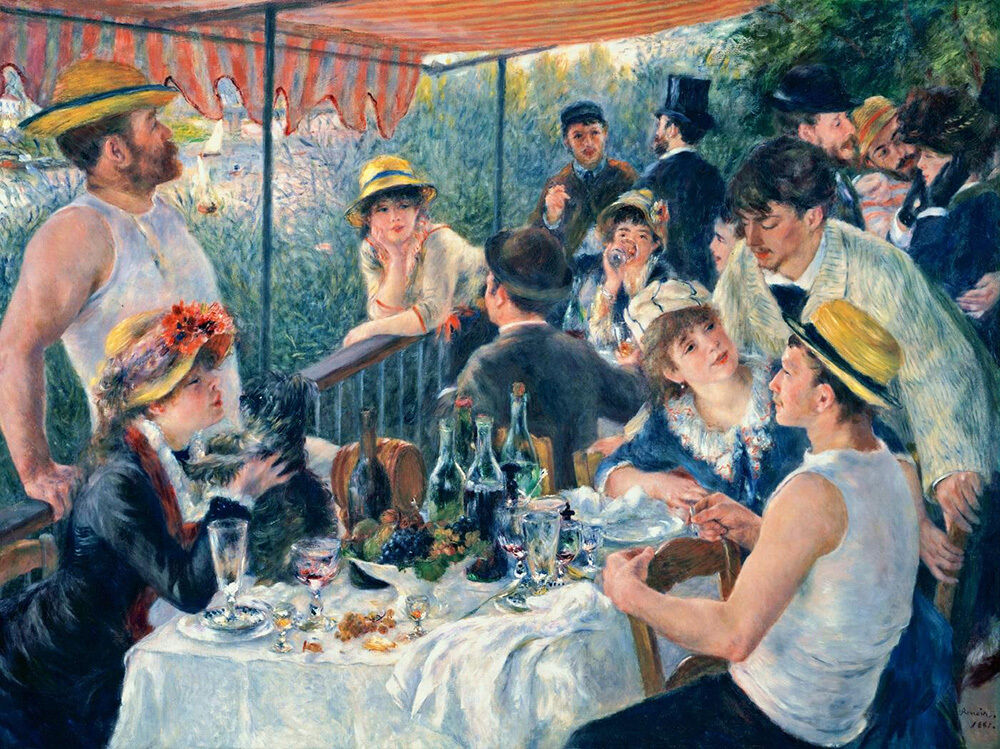 JIGSAW RAVENSBURGER - THE ROWERS BREAKFAST