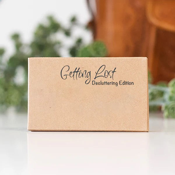 GETTING LOST - DECLUTTERING EDITION