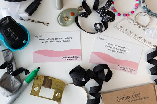 GETTING LOST - DECLUTTERING EDITION