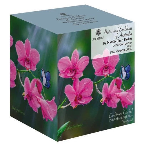 mug orchid cooktown botanical emblems