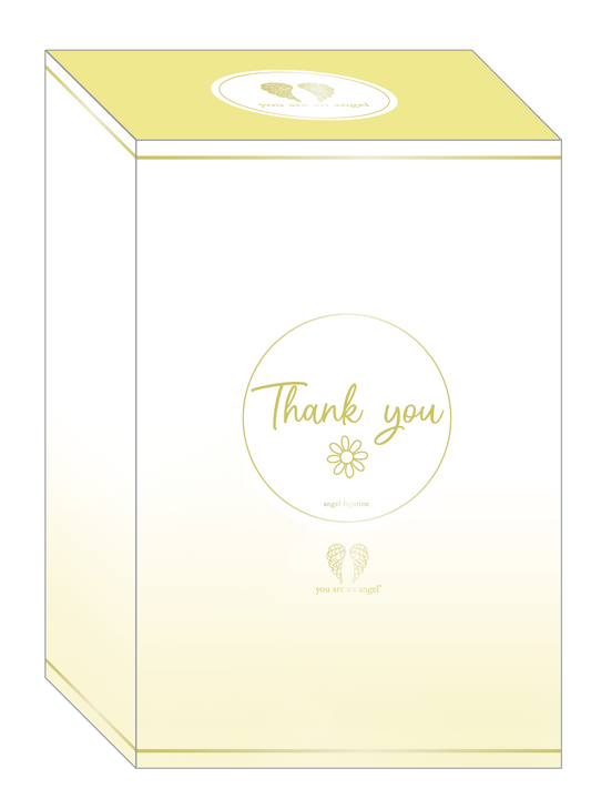 YOU ARE AN ANGEL FIGURINE 125MM THANK YOU