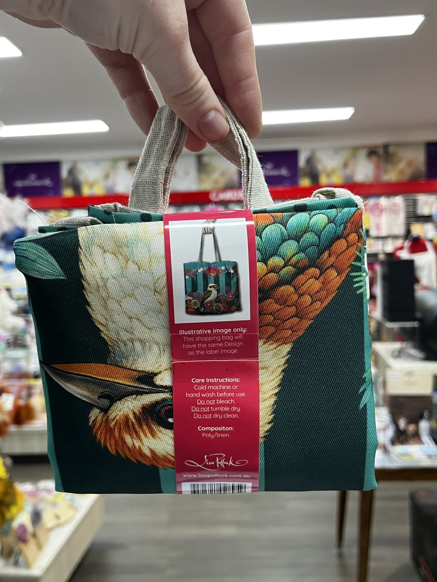 REUSABLE SHOPPING BAG - BRILLANT KOOKABURRA