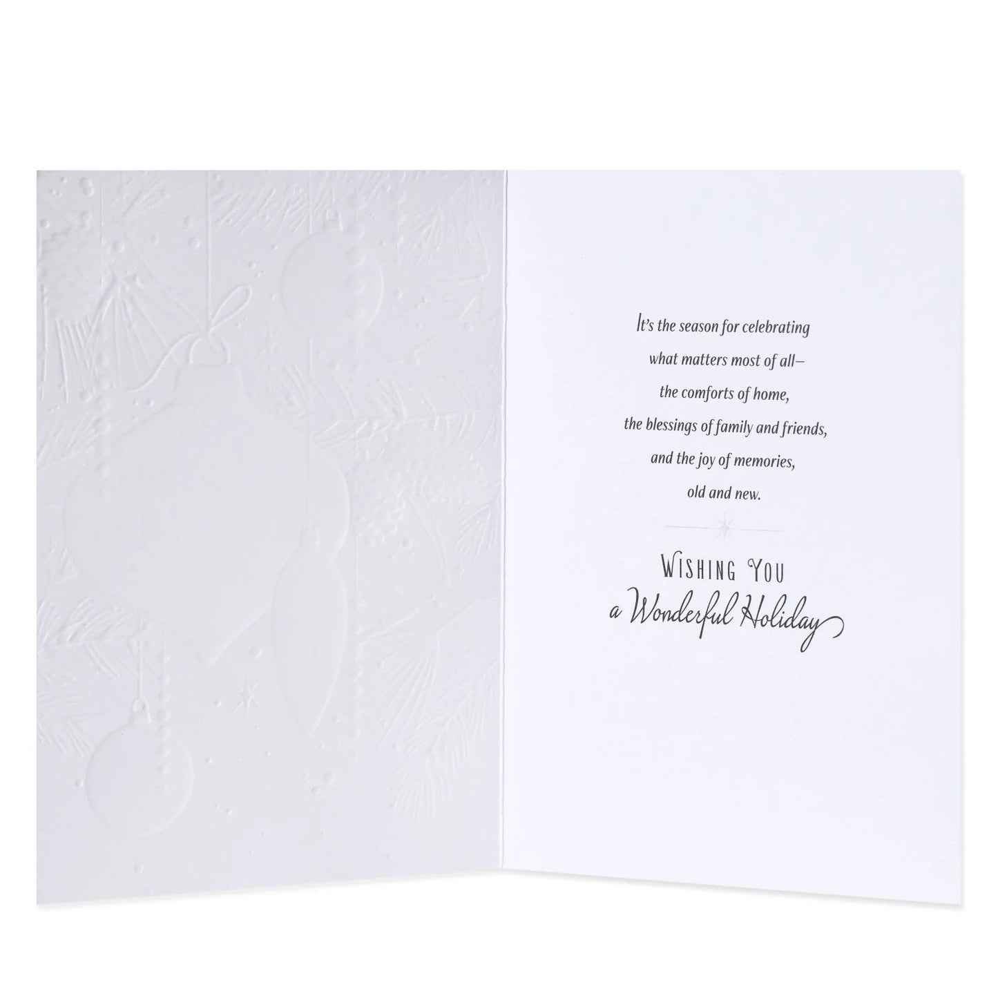 CHRISTMAS BOXED GOLD BAUBLE CARDS