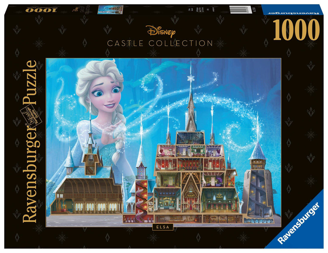 Disney magic in Every Piece: with the Ravensburger Elsa castle collection puzzle.