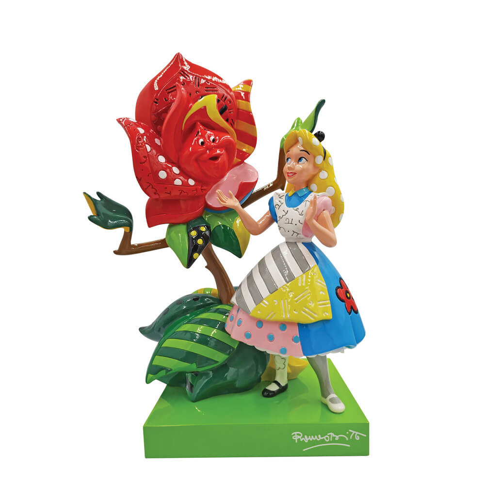 BRITTO - RB ALICE IN WONDERLAND 70TH ANNIVERSARY FIGURINE