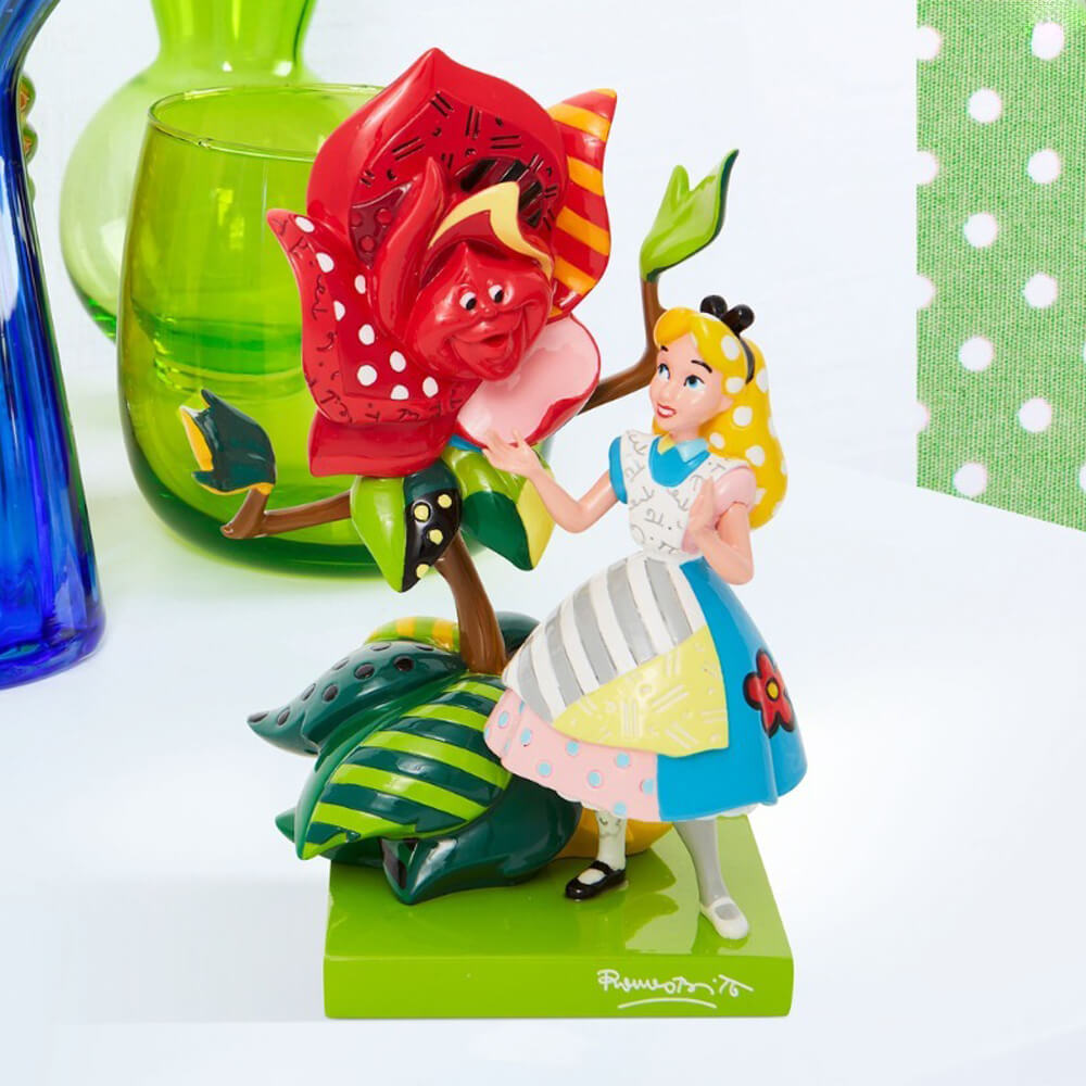 BRITTO - RB ALICE IN WONDERLAND 70TH ANNIVERSARY FIGURINE