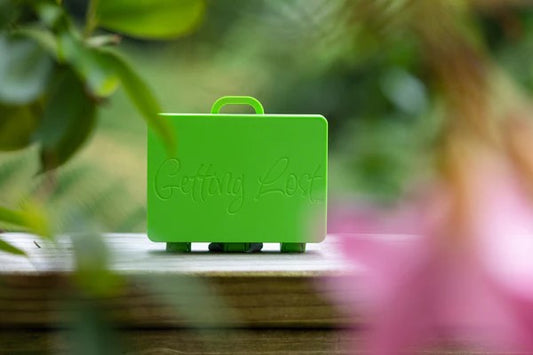 GETTING LOST - GREEN FIELDS SUITCASE