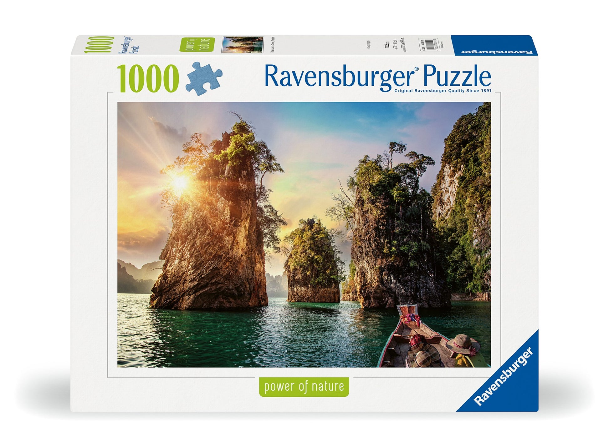 JIGSAW RAVENSBURGER - THREE ROCKS IN CHEOW, THAILAND 1000PCS