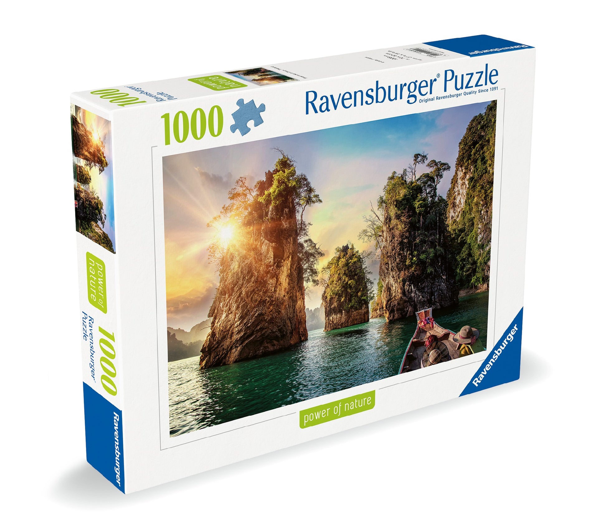 JIGSAW RAVENSBURGER - THREE ROCKS IN CHEOW, THAILAND 1000PCS