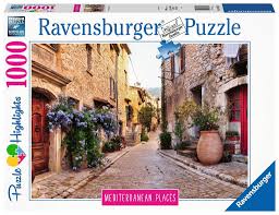JIGSAW RAVENSBURGER - MEDITERRANEAN FRANCE 1000PCS