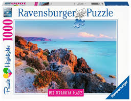 JIGSAW RAVENSBURGER - MEDITERRANEAN GREECE 1000PCS