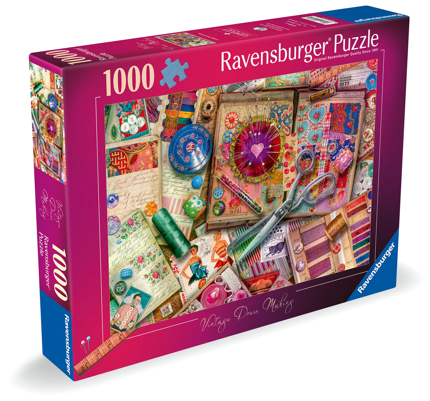 JIGSAW RAVENSBURGER - VINTAGE DRESSMAKING 1000PCS