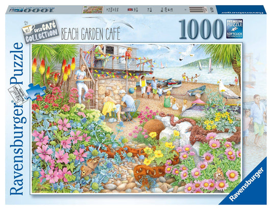 RAVENSBURGER JIGSAW - BEACH GARDEN CAFE 1000P