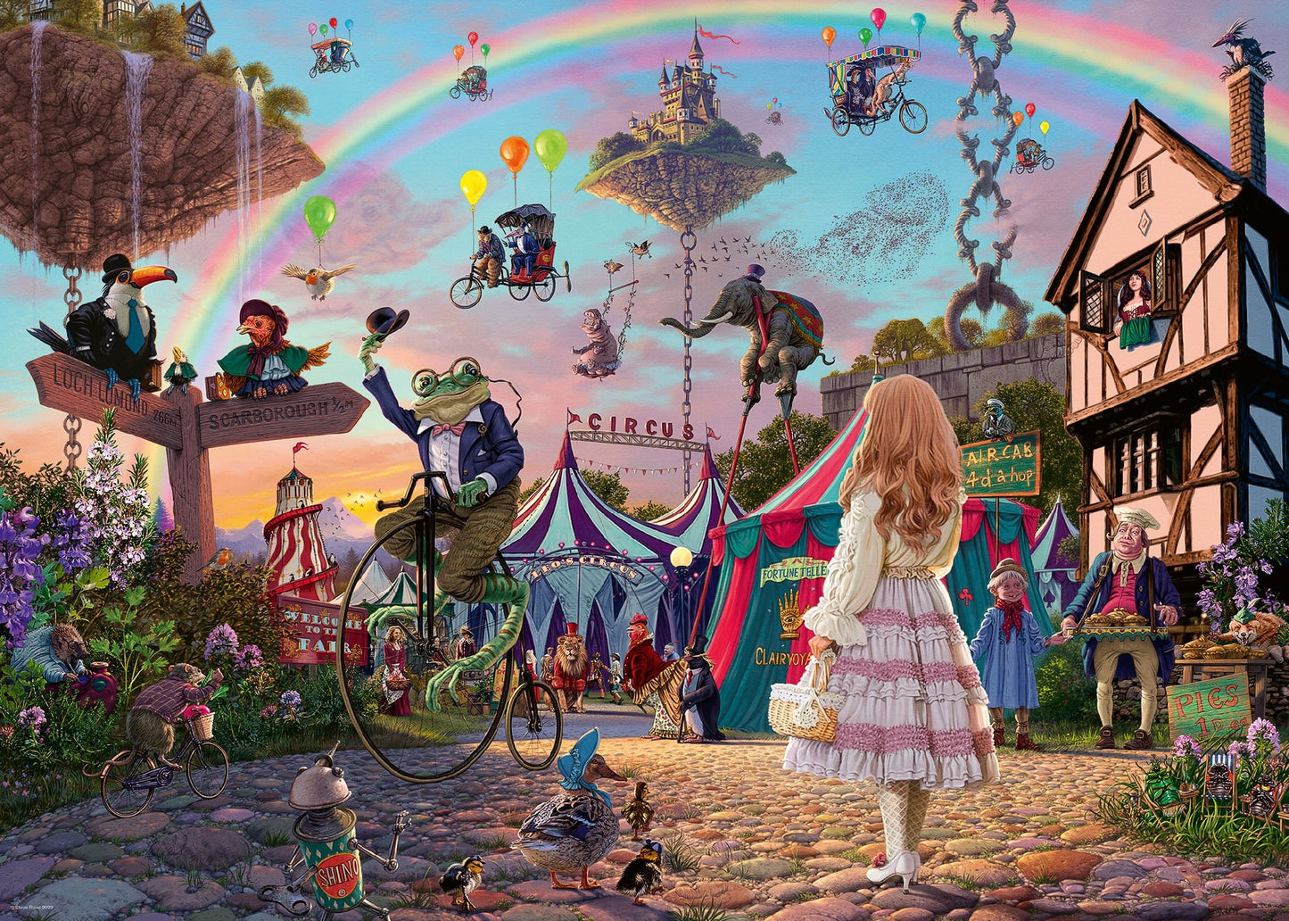 RAVENSBURGER JIGSAW - LOOK & FIND NO 2 ENCHANTED CIRCUS