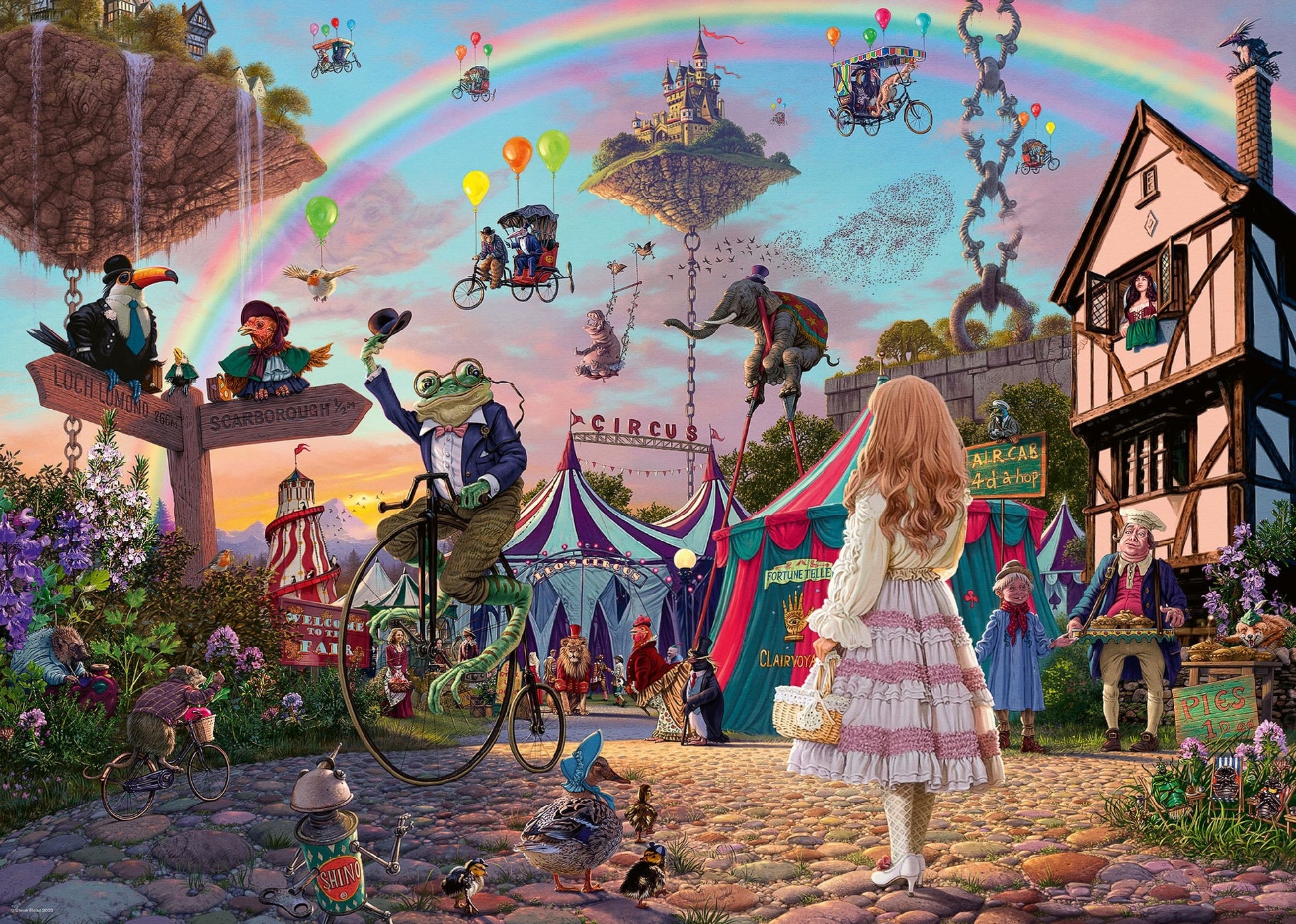 RAVENSBURGER JIGSAW - LOOK & FIND NO 2 ENCHANTED CIRCUS