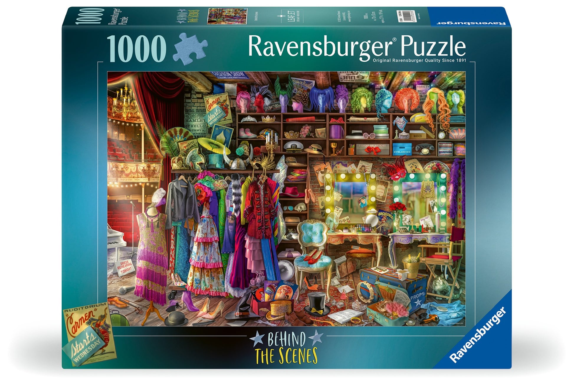 JIGSAW RAVENSBURGER - BEHIND THE SCENES 1000PCS