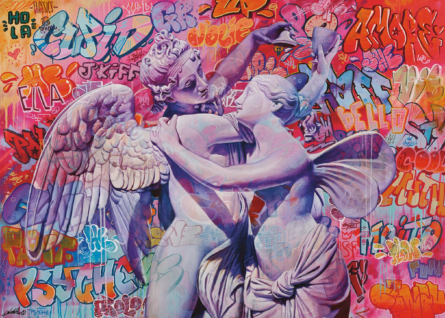 JIGSAW RAVENSBURGER - CUPID AND PSYCHE IN LOVE