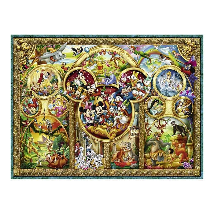 RAVENSBURGER JIGSAW - DISNEY - BEST THEMES 1000P
