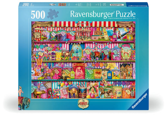 JIGSAW RAVENSBURGER - AIMEE STEWART: THE SWEET SHOP 500PCS