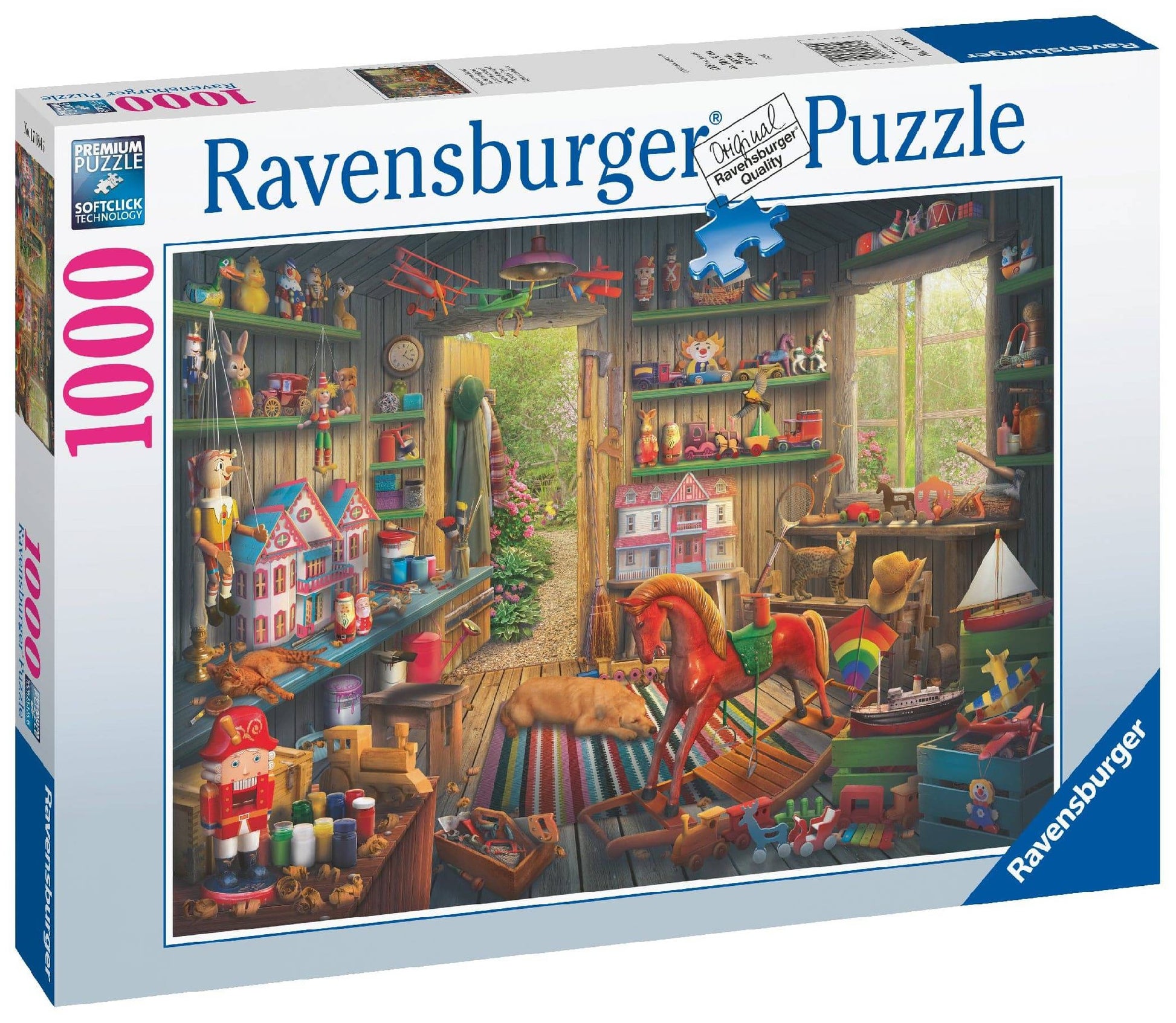RAVENSBURGER JIGSAW - NOSTALGIC TOYS 1000PC