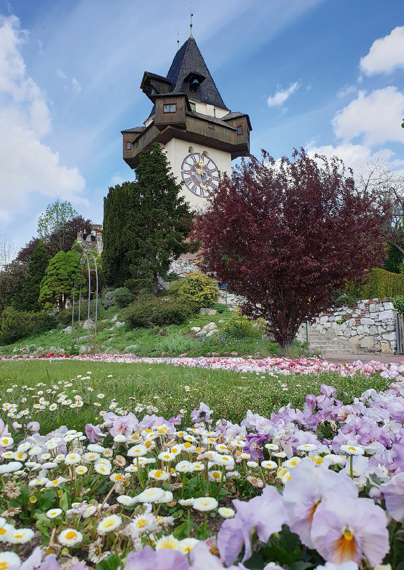 JIGSAW RAVENSBURGER - CLOCK TOWER UHRTURM IN GRAZ 1000PCS