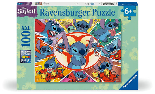 RAVENSBURGER JIGSAW - DISNEY - STITCH IN MY OWN WORLD XXL 100P