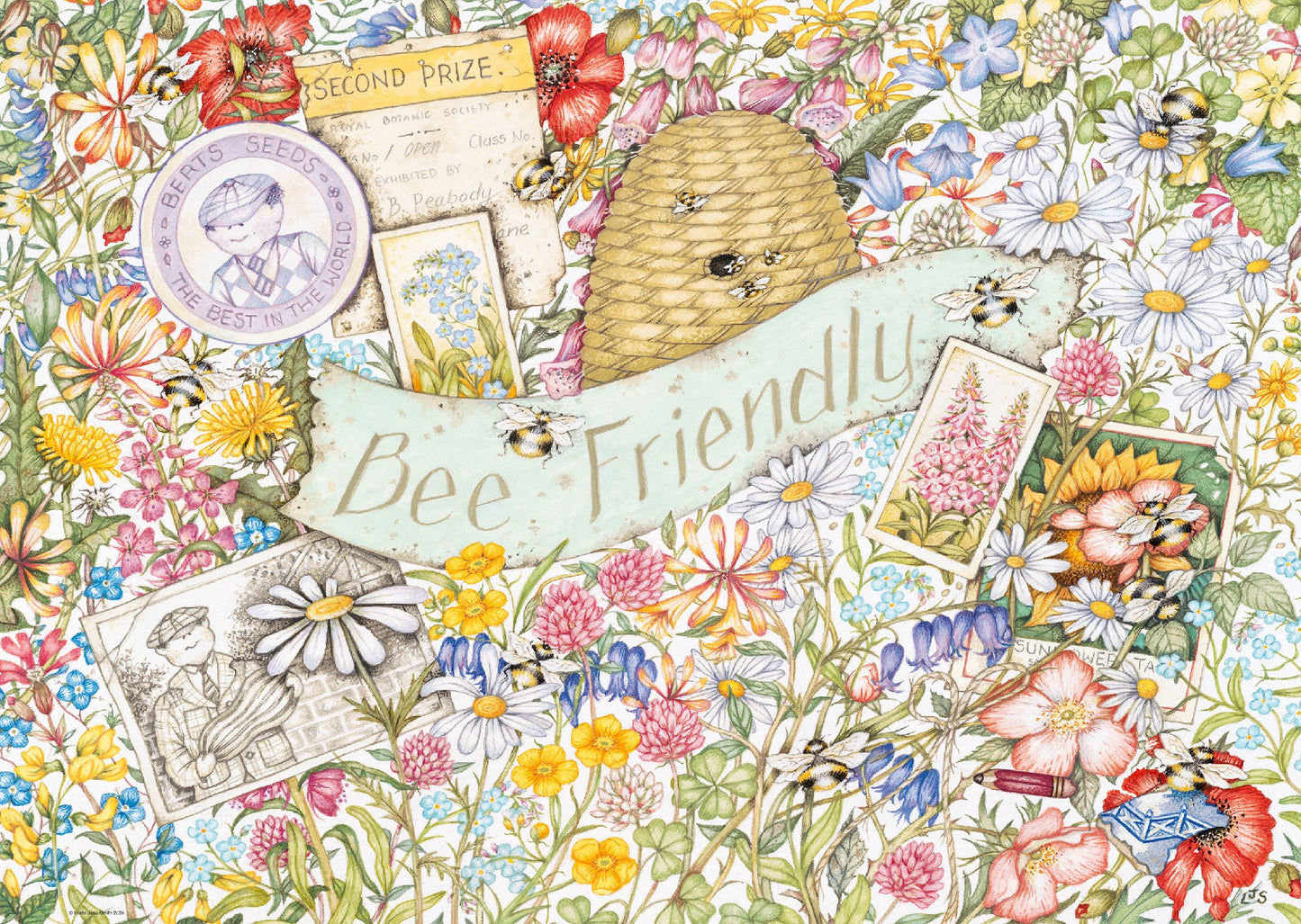 JIGSAW RAVENSBURGER - BEE FRIENDLY 1000PCS