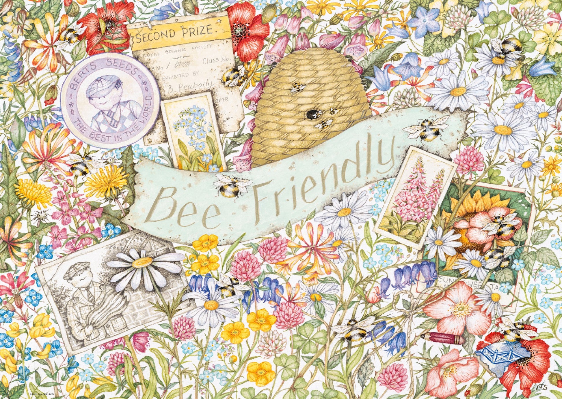 JIGSAW RAVENSBURGER - BEE FRIENDLY 1000PCS