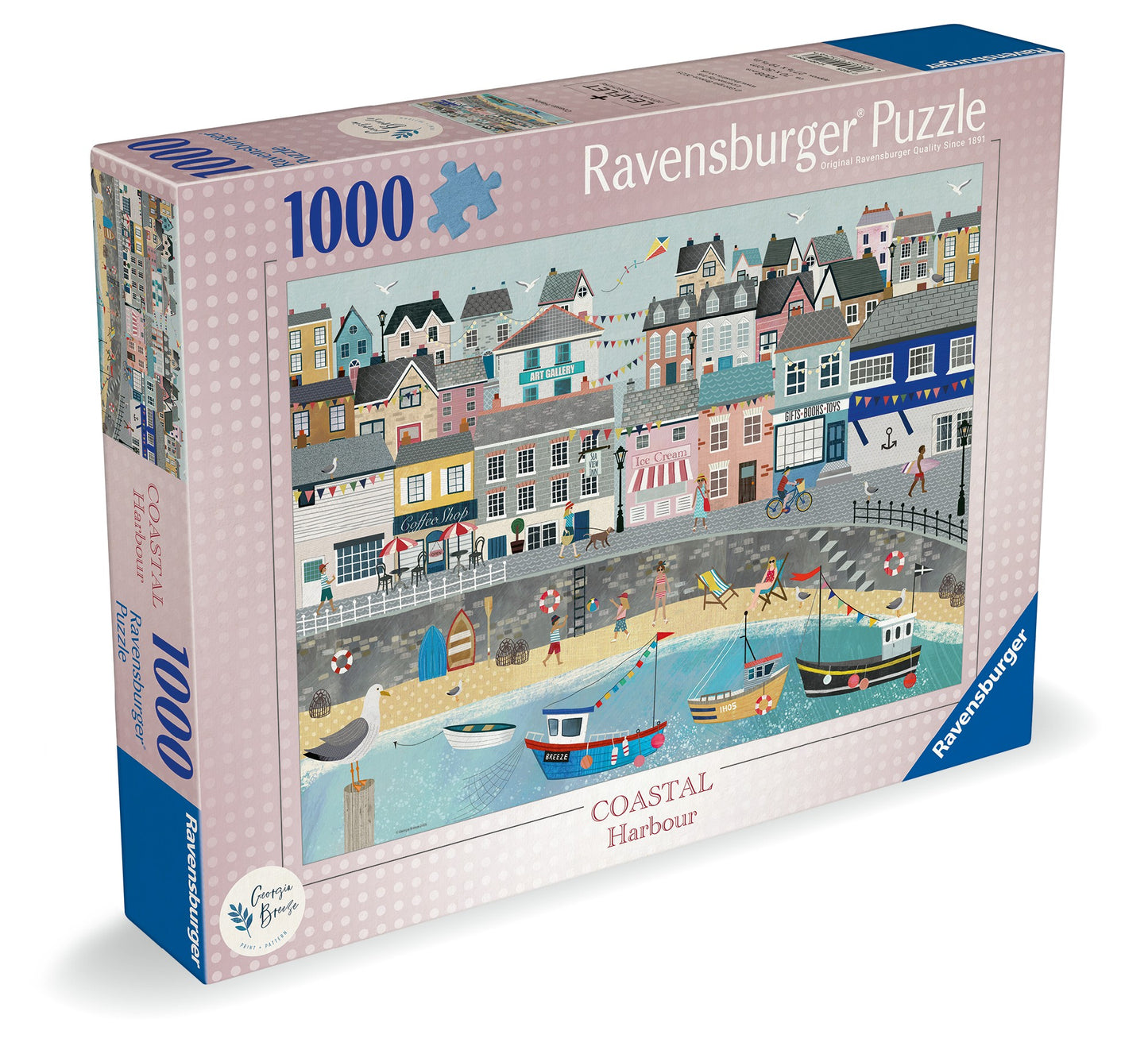 JIGSAW RAVENSBURGER - COASTAL HARBOUR 1000PCS