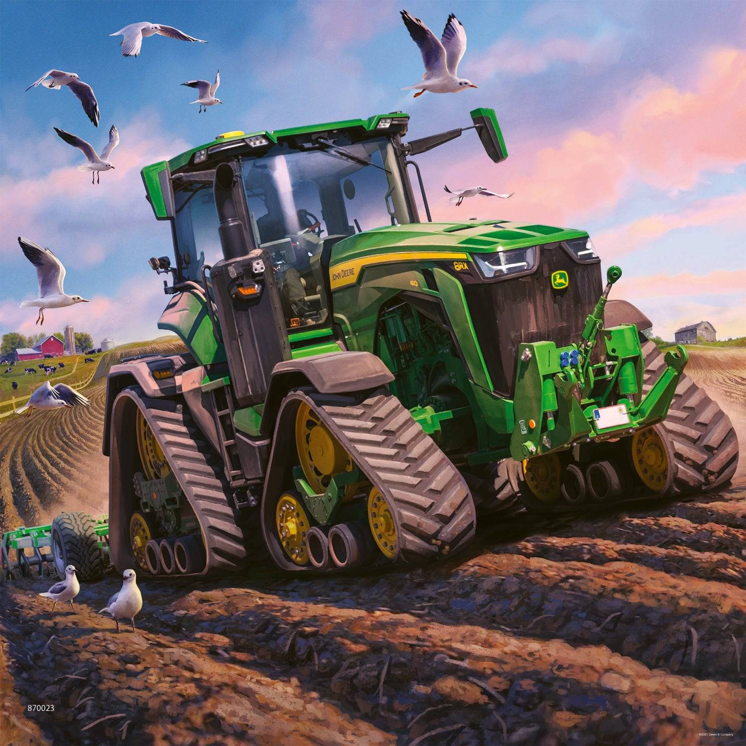 JIGSAW RAVENSBURGER - SEASONS OF JOHN DEERE 3X49 PC