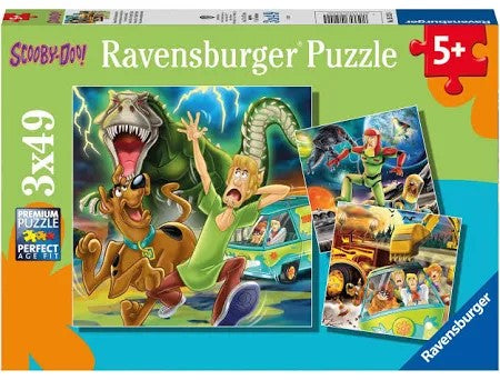 RAVENSBURGER JIGSAW - SCOOBY DOO PUZZLE 3x49P