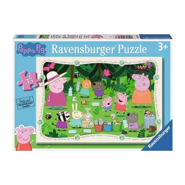 JIGSAW RAVENSBURGER - PEPPA PIG 35PCS
