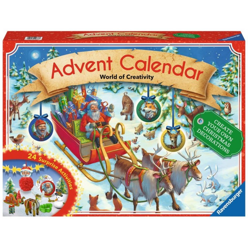 JIGSAW RAVENSBURGER - DIY ADVENT CALENDAR