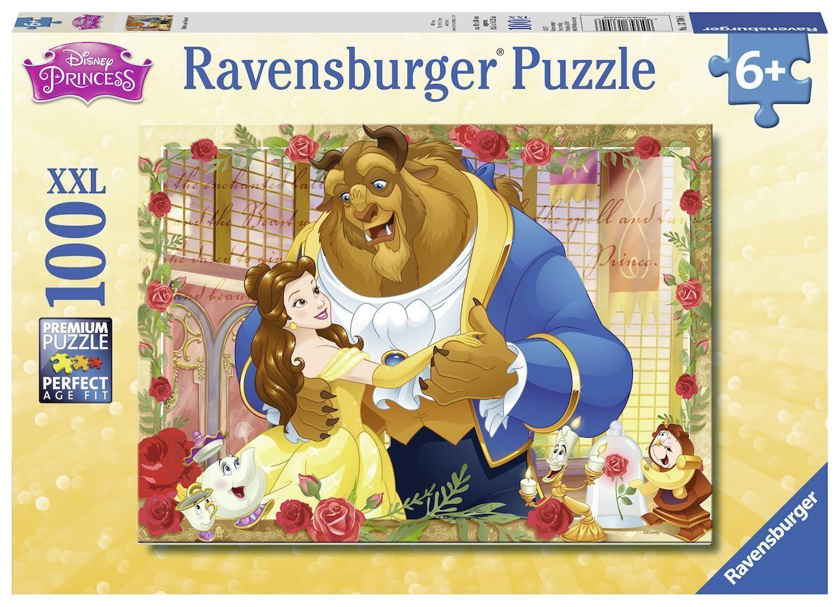 JIGSAW RAVENSBURGER - DISNEY BELLE & BEAST PUZZLE GLITTER