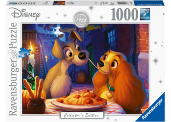 JIGSAW RAVENSBURGER - DISNEY LADY AND TRAMP 1000PC